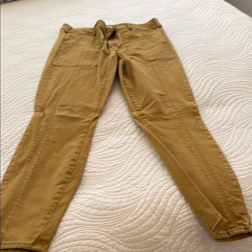 Anthropologie Tan Chinos Classic Straight Leg